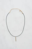 Choker with Gold Pendant